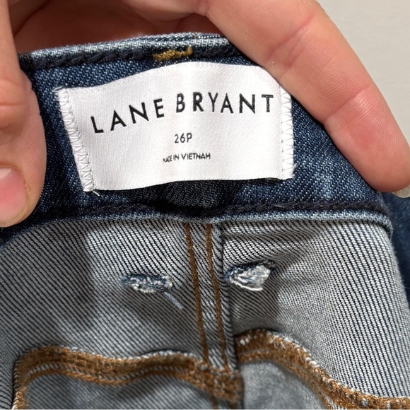 NWT Lane Bryant Mid Rise Body Icon Fit Bootcut Jeans Sz 26 Petite Casual Staple - Picture 2 of 12
